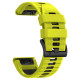 Tech-Protect IconBand Pro Strap for Garmin Fenix 3 / 5X / 3HR / 5X Plus / 6X / 6X Pro / 7X - Lime Black