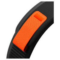 Tech-Protect Nylon Strap for Garmin Fenix 5 / 6 / 6 Pro / 7 - Black/Orange