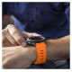 Tech-Protect Silicone Line Strap for Samsung Galaxy Watch 4 / 5 / 5 Pro / 6 / 7 / FE - Orange