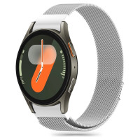 Tech-Protect MilaneseBand for Samsung Galaxy Watch 4 / 5 / 5 Pro / 6 / 7 / FE - Silver