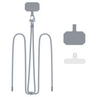 Tech-Protect C5S Rope Crossbody Strap Leash - Gray