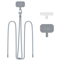 Tech-Protect C5S Rope Crossbody Strap Leash - Gray