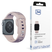 3Mk Protection 3mk Silicone Watch Strap for Apple Watch 42 / 44 / 45 / 49 mm - beige