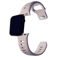 3Mk Protection 3mk Silicone Watch Strap for Apple Watch 42 / 44 / 45 / 49 mm - beige