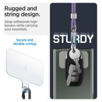 Spigen Universal Set Lanyard and Pendant - Purple