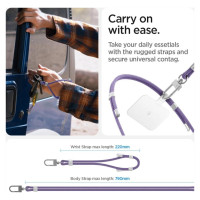 Spigen Universal Set Lanyard and Pendant - Purple
