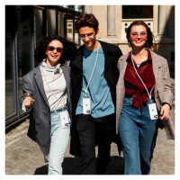 Tech-Protect C2S Rope Crossbody Strap Leash - Pink