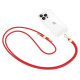 Tech-Protect C2S Rope Crossbody Strap Leash - Red