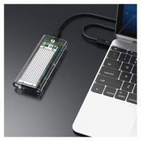 Orico TCM2-C3 M.2 NVME to USB-C 10Gb/s Disk Drive - Gray
