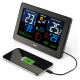 Hama Premium Weather Station with USB - Black