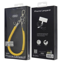 Audi Crossbody Lanyard Universal 28cm x 8mm - Yellow