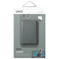 Uniq Lyden DS RFID Magnetic Wallet with Phone Stand - Green