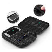 Ugreen case box for hard drive HDD SSD phone cables accessories 24.5 x 17.5 x 5 cm gray (50147 LP149)