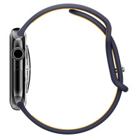 Spigen Nano Pop Strap for Apple Watch 40/41/42 mm - Navy Blue/Orange