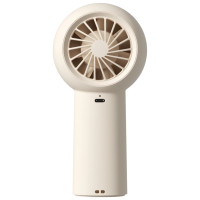 Jisulife Handheld Fan Life5 Plus 4000mAh Portable Mini Blower USB Fan - Beige
