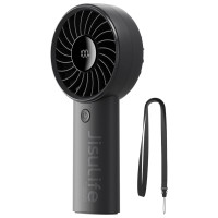 Jisulife Handheld Fan Life4 5000mAh Portable USB Fan - Black