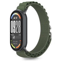 Tech-Protect Nylon Pro Strap for Xiaomi Smart Band 8 / 9 / 10 / NFC - Green