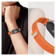 Tech-Protect Nylon Pro Strap for Xiaomi Smart Band 8 / 9 / 10 / NFC - Orange-Gray