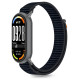 Tech-Protect Nylon Pro Strap for Xiaomi Smart Band 8/9/10/NFC - Black and Orange