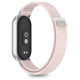 Tech-Protect Nylon Pro Strap for Xiaomi Smart Band 8 / 9 / 10 / NFC - Pink Gray