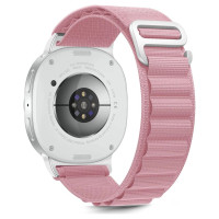 Tech-Protect Nylon Stripe Strap for Samsung Galaxy Watch 40/44/46 mm - Pink