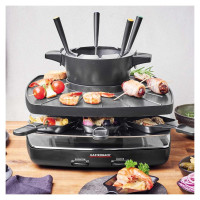Gastroback 42567 Raclette Fondue Set Family and Friends