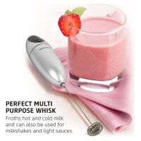 Salter 546 SFEU16 Handheld Electronic Milk Frother silver