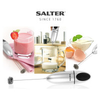 Salter 546 SFEU16 Handheld Electronic Milk Frother silver