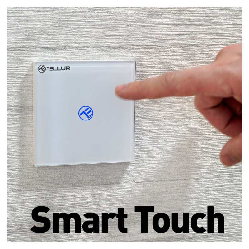Tellur Smart WiFi switch, SS1N 1 port 1800W 10A