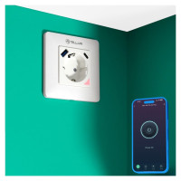 Tellur Smart WiFi Wall Plug 3600W 16A, PD20W, USB 18W, energy reading, white