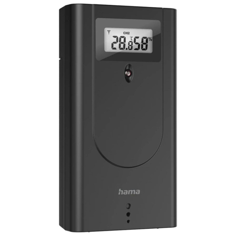 Hama 00186418 Black Line Plus Weather Station black