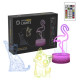 Manta SNL119RGB LED lamp Light decoration Animals RGB 3D