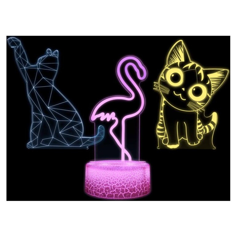 Manta SNL119RGB LED lamp Light decoration Animals RGB 3D