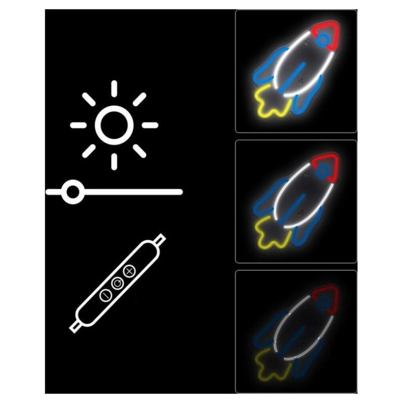 Manta SNL91MT Style Neon Lights RAKETA