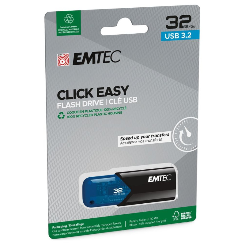 Emtec USB3.2 Click Easy B110 32GB