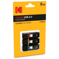 Kodak USB2.0 K100 8GB P3 EKMMD8GK102P3 (3 pcs)