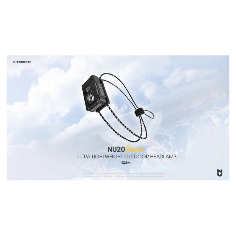 Nitecore HEADLAMP NU SERIES 360 LUMENS/NU20 CLASSIC NITECORE