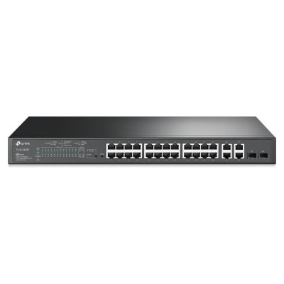 Tp-Link Switch|TP-LINK|SL2428P|Rack|PoE+ ports 24|250 Watts|SL2428P