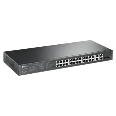 Tp-Link Switch|TP-LINK|SL2428P|Rack|PoE+ ports 24|250 Watts|SL2428P