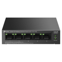 Tp-Link Switch|TP-LINK|LS105LP|Desktop/pedestal|5x10Base-T / 100Base-TX|PoE ports 4|LS105LP
