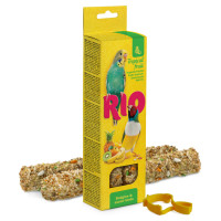 Mealberry RIO Sticks for budgies and exotic birds with tropical fruit 2x40 g - nūjiņas ar tropu augļiem
