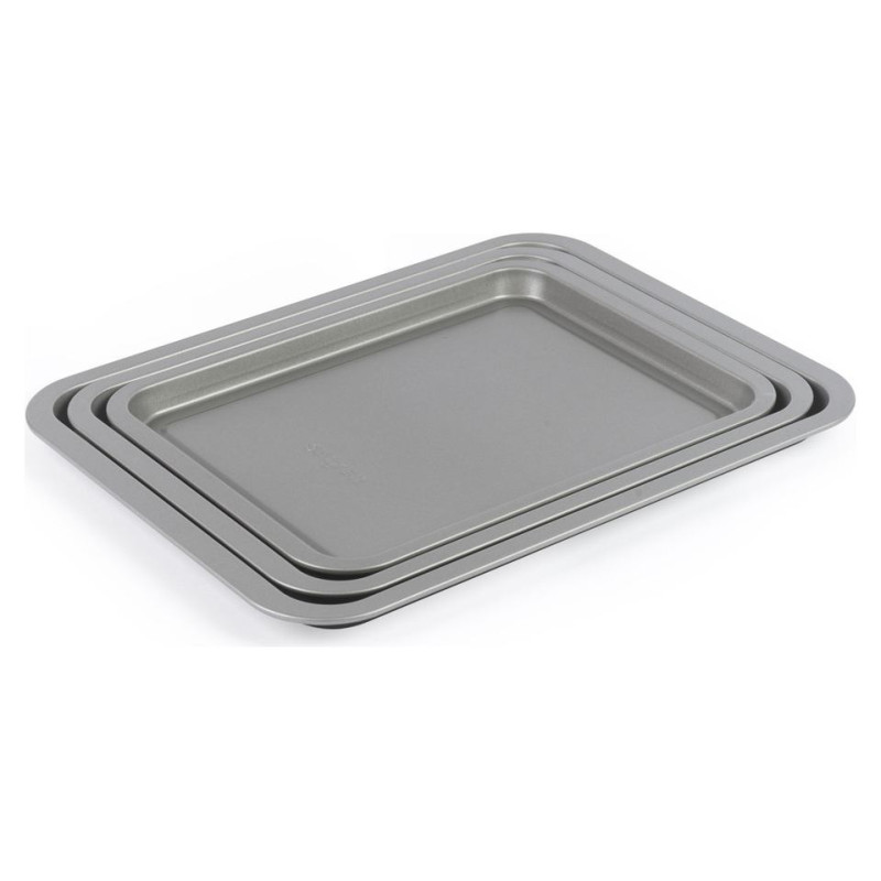 Salter BW13674 Essentials 3-Piece Baking Tray Set