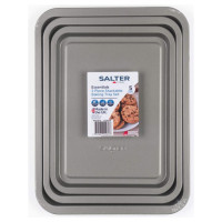Salter BW13674 Essentials 3-Piece Baking Tray Set