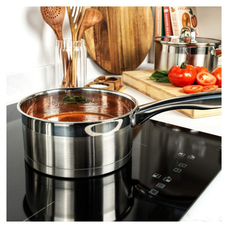 Salter BW06746EU7 Timeless Collection Stainless Steel 5 Piece Pan Set