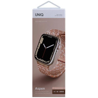 Uniq Aspen Braided strap for Apple Watch 1/2/3/4/5/6/7/8/SE/SE2 40/38/41mm - pink