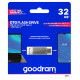 Goodram Flash Drive 32GB USB 3.2 Gen 1 USB / USB C OTG ODA3 Goodram - Silver