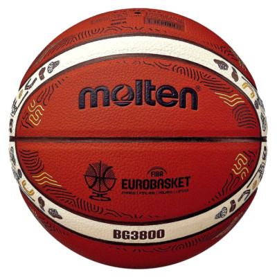Molten Eurobaset 2025 Replica Basketball B7G3800-E5Z