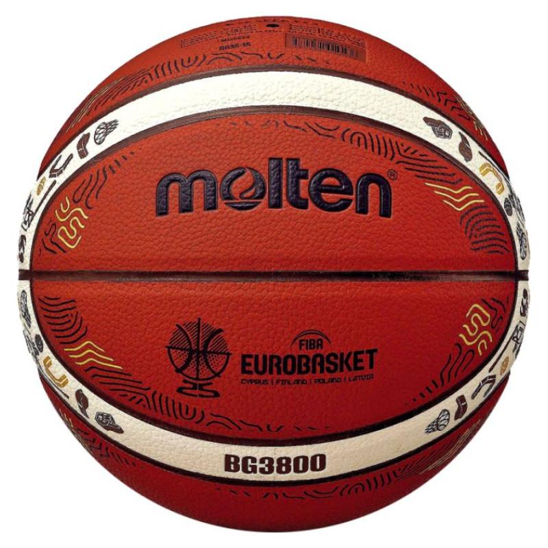 Molten Eurobaset 2025 Replica Basketball B7G3800-E5Z