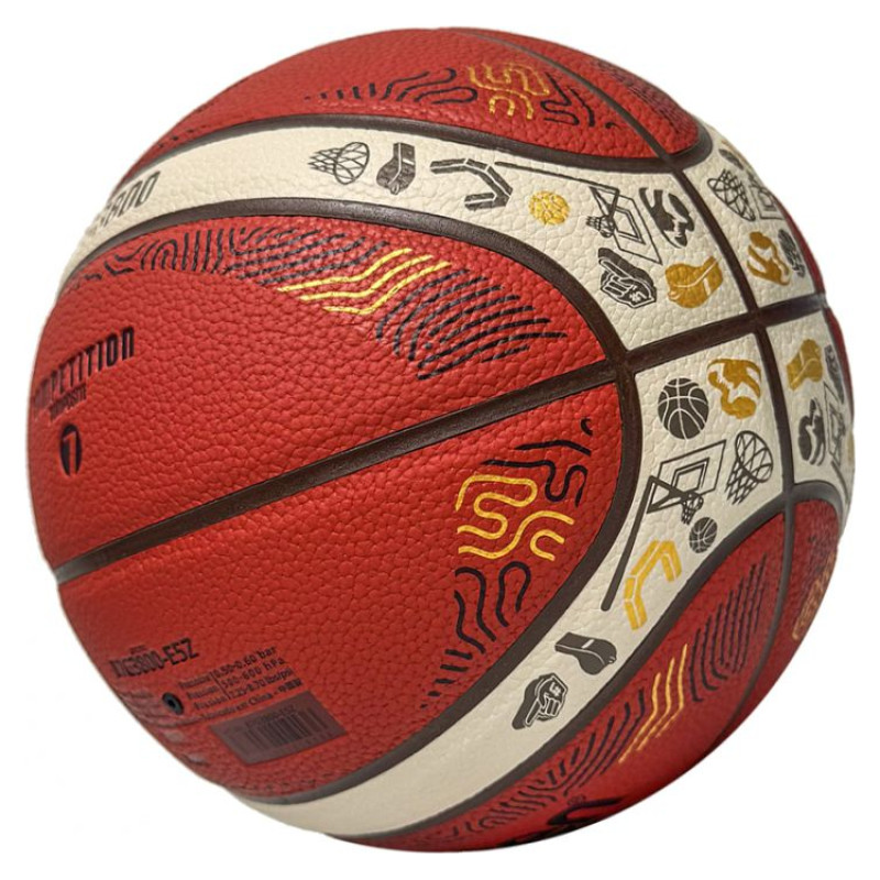 Molten Eurobaset 2025 Replica Basketball B7G3800-E5Z