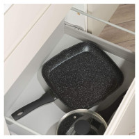 Salter BW10702BRMFOB Megastone Thermo Collar 28cm Griddle Pan